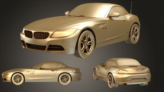 نموذج ثلاثي الأبعاد لآلة CNC السيارات والنقل BMW Z4 2010